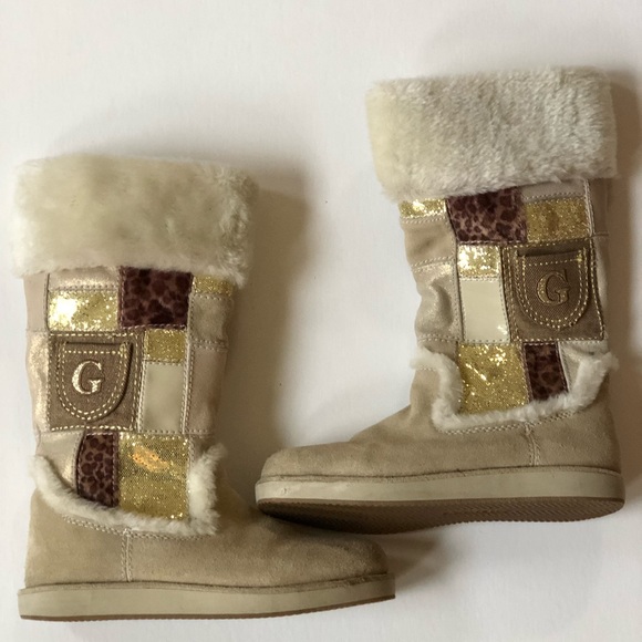 Guess Shoes - Guess Suede Fleece-Lined Boots
